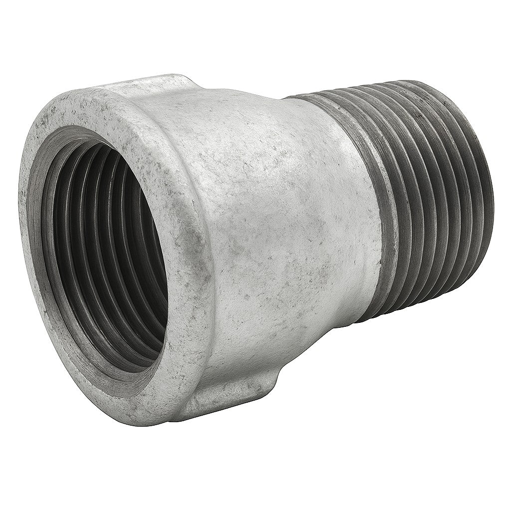 Verlängerungsstück I/A Temperguss verzinkt