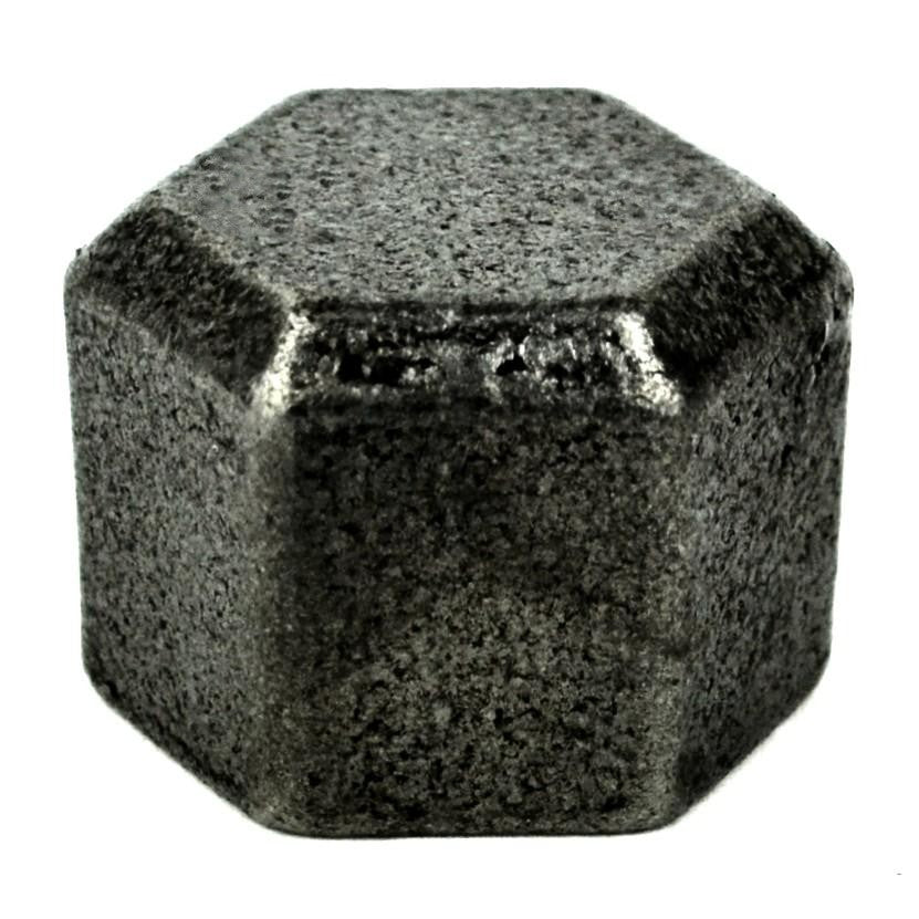 Kappe innengewinde Gusseisen schwarz Premium - gewinde Sanitär-Fitting