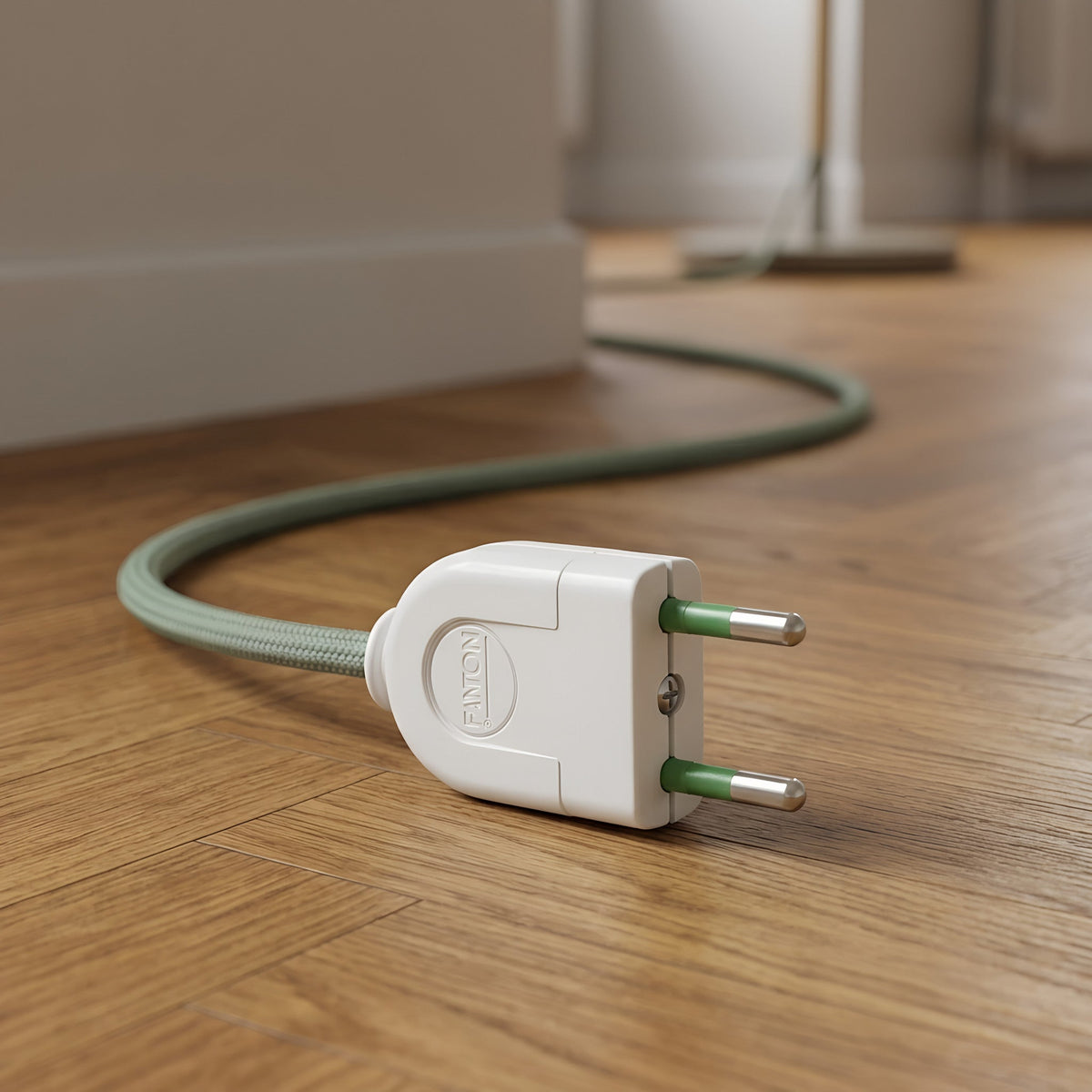 Gerader Stecker, kleines Modell für Lampen