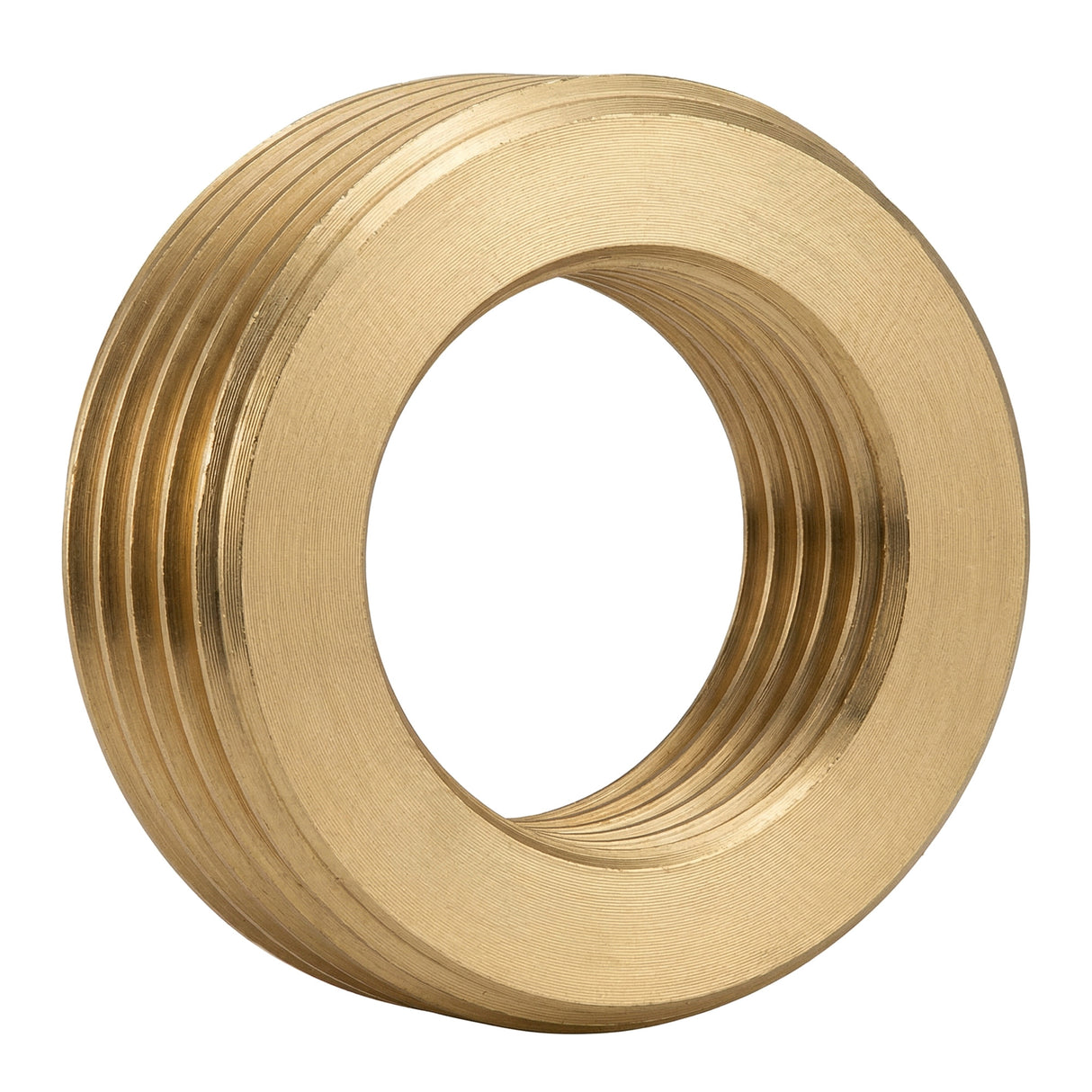 Fourrure bague de réduction mâle-femelle en laiton CW617N BSP - vue de face