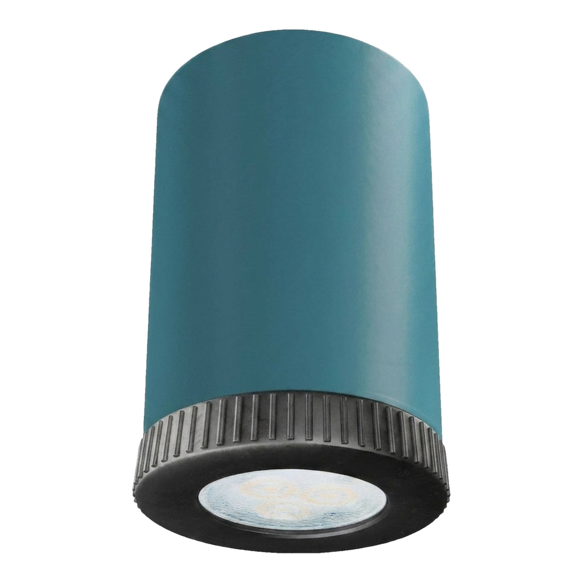 Mini-LED-Spot aus Metall Mini GU10 — Petrol