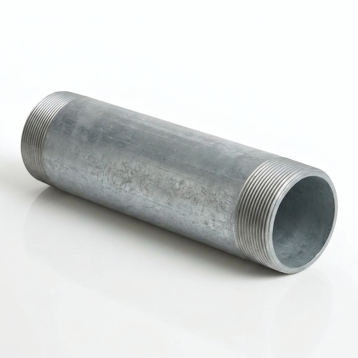 Tube 2"1/2 - 66x76mm acier galvanisé - photo produit fond blanc 7