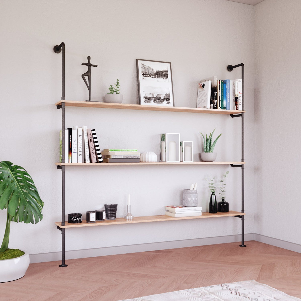 Bausatz Regalständer mit Klempnerarbeiten nach Maß