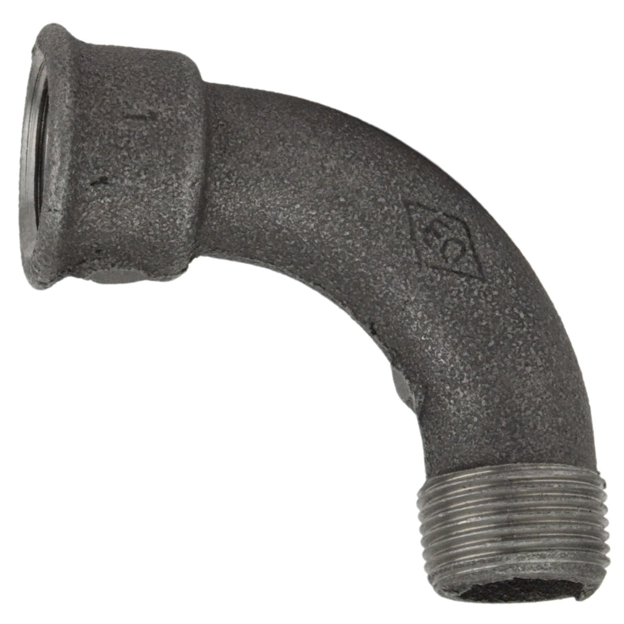Coude courbe plomberie en fonte fileté