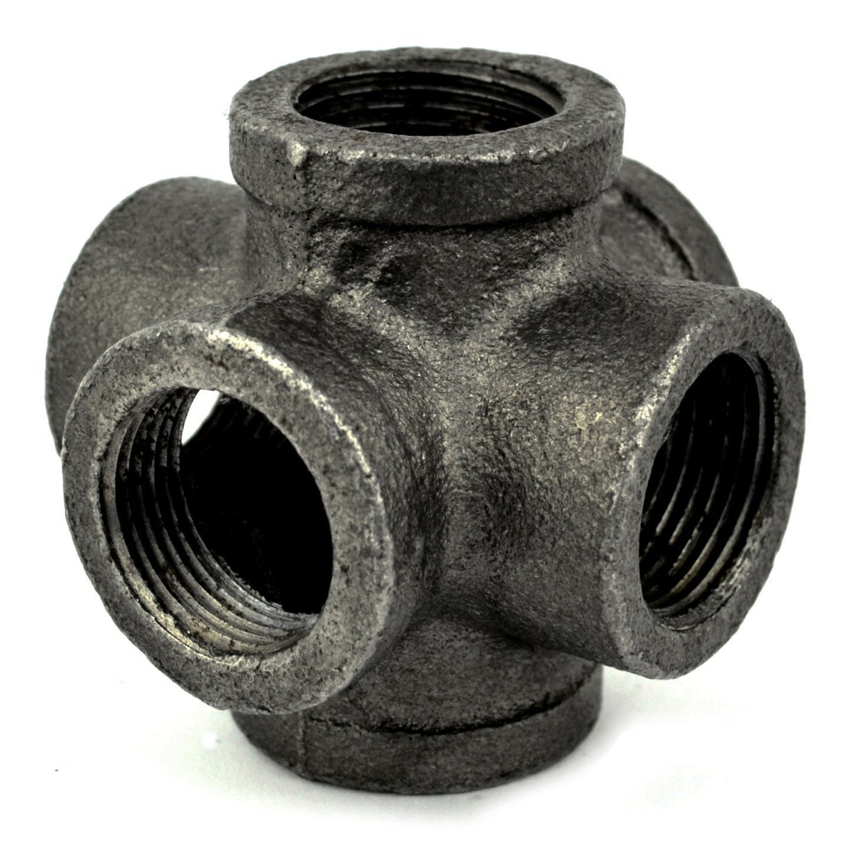 Distributeur plomberie fonte noir 6 sortie