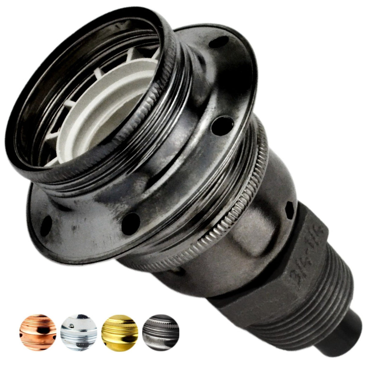 kit douille E27 filetée pour lampe en plomberie