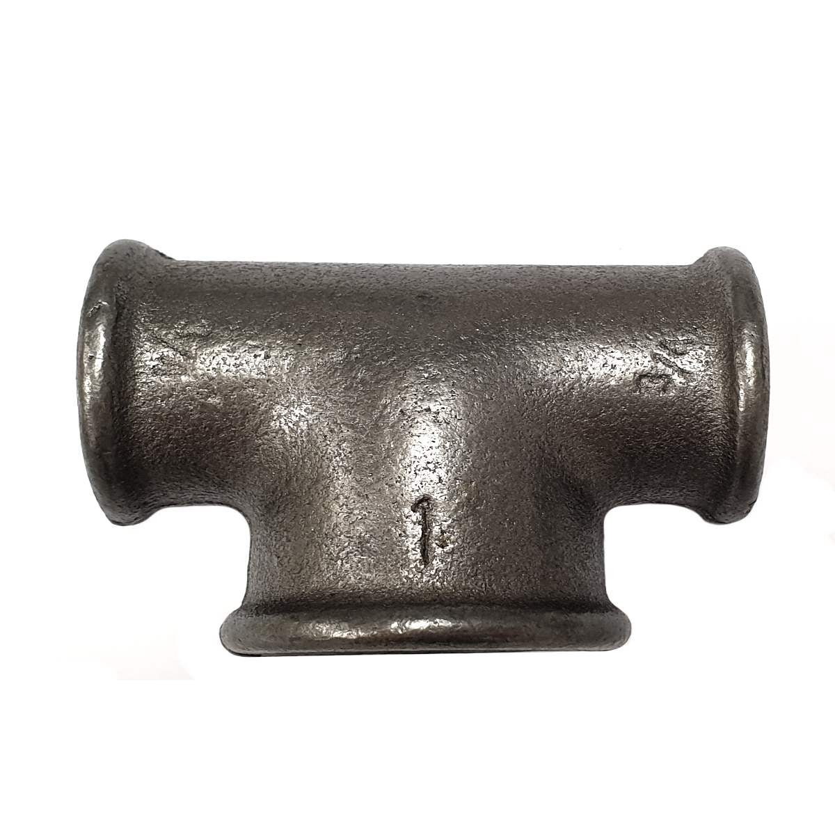 Raccord Té réduit fonte noire Fem/Fem/Fem (20X27)-(26X34)-(20X27)