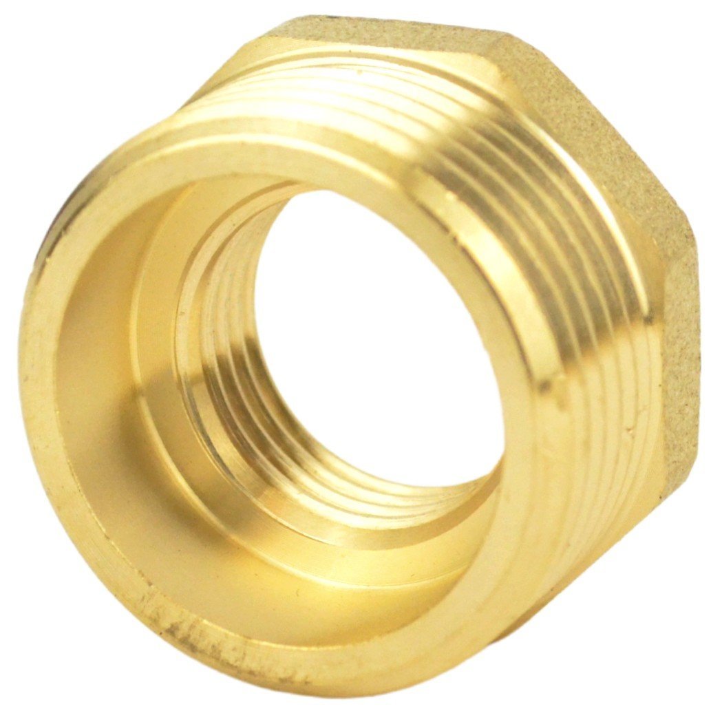 Messing-Fitting mit Reduktionsstück Außengewinde Innengewinde für Sanitärinstallationen