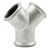 Y-Verteiler aus verzinktem Gusseisen für Sanitärinstallationen
