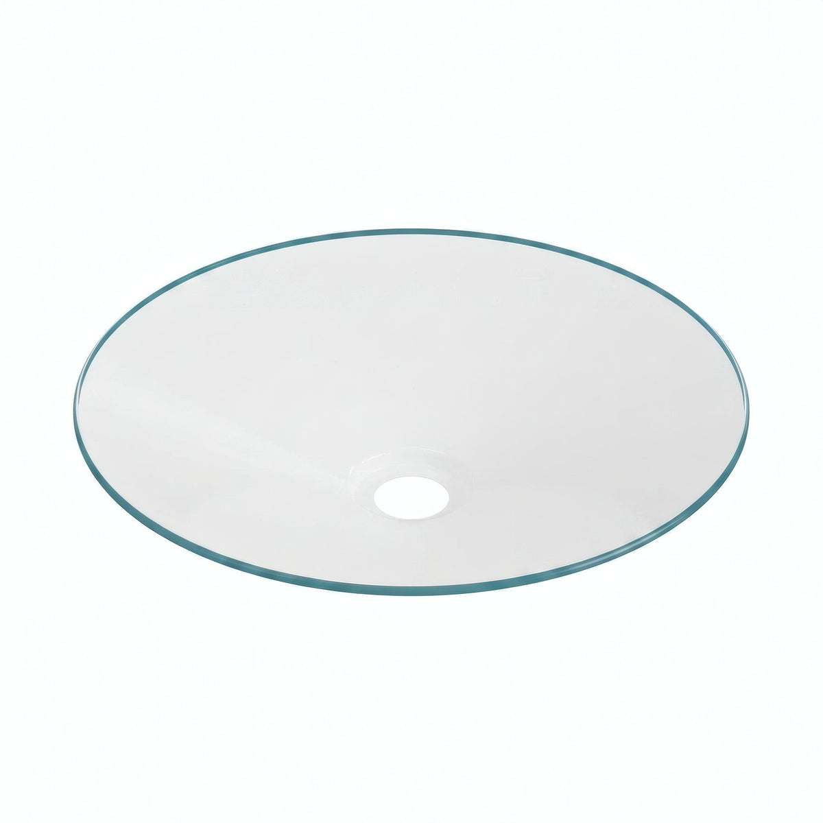 Flacher emaillierter Lampenschirm Ø 30 cm für E27-Fassung — Petrol