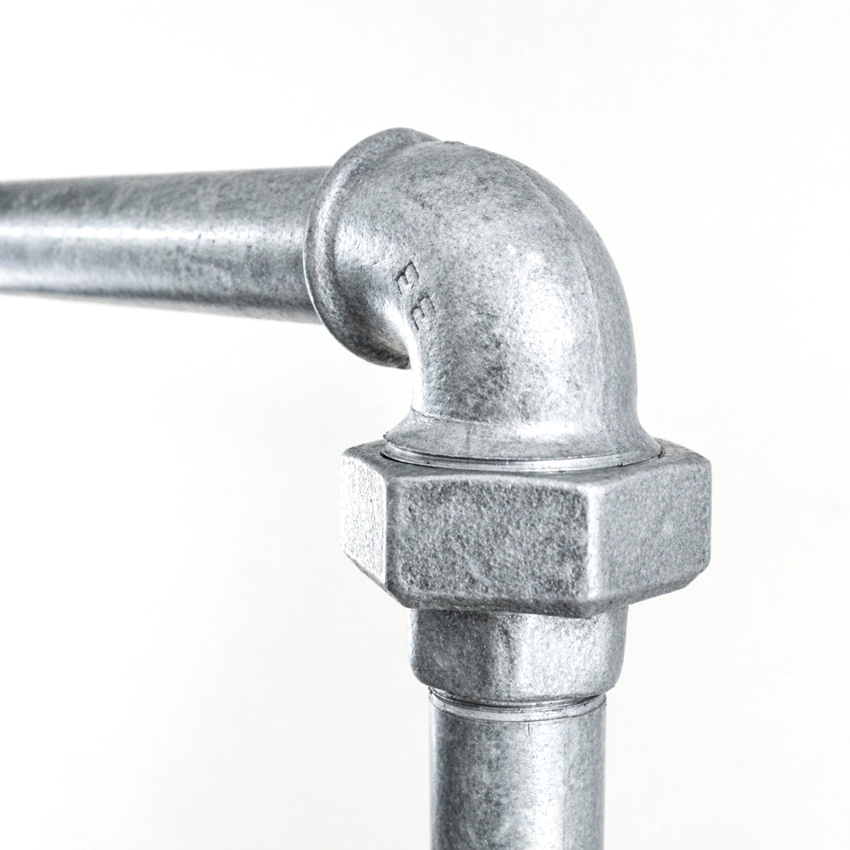 Verteiler 4 wegen und galvanisierte Winkel-Union – Detail der Struktur