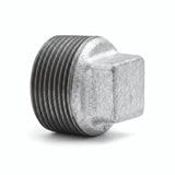 Bouchon mâle sans butée fonte galvanisée - photo produit fond blanc 4