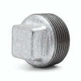 Bouchon mâle sans butée fonte galvanisée - photo produit fond blanc 8