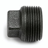 Bouchon mâle sans butée fonte noire - photo produit fond blanc 12