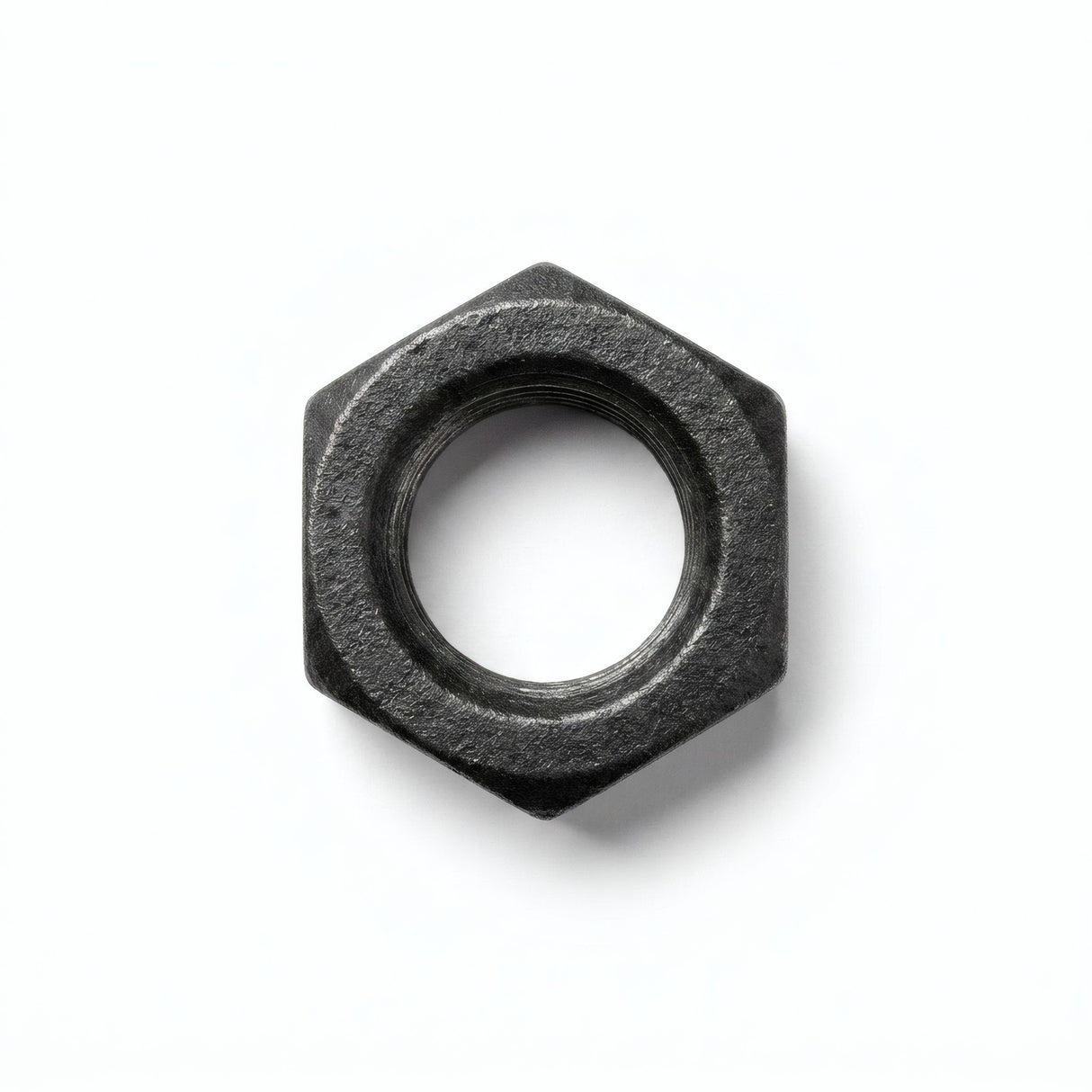 Contre-écrou fonte noire - photo produit fond blanc 7