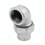 Coude union 90° F/F fonte galvanisée - photo produit fond blanc 7
