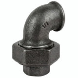 Coude Union F/F fonte noire - photo produit fond blanc 1