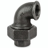 Coude Union F/F fonte noire - photo produit fond blanc 6