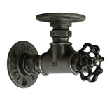 Winkel mit schwarzem Handrad | Modell 3