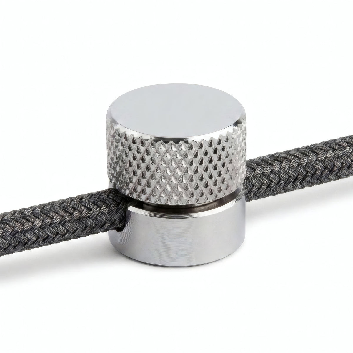 Metall-Kabelklemme zur Wandmontage für Textilkabel