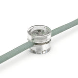 Universelle Wand-Kabelklemme für Textilkabel — Transparent