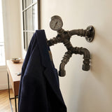 Garderobenhaken, Wandgarderobe „Le Grimpeur 2“ mit Manokopf