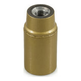 E14-Fassung aus Bakelit — Gold