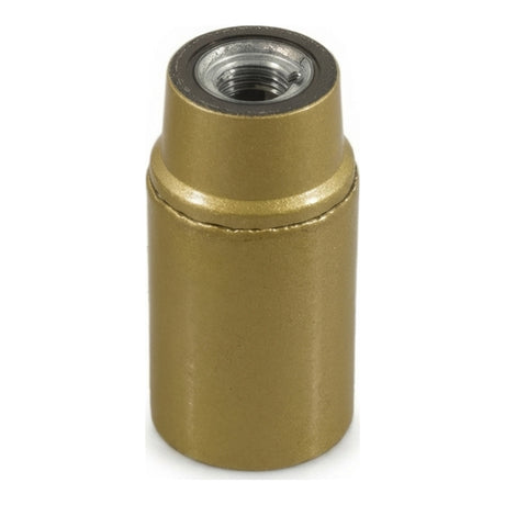 E14-Fassung aus Bakelit — Gold