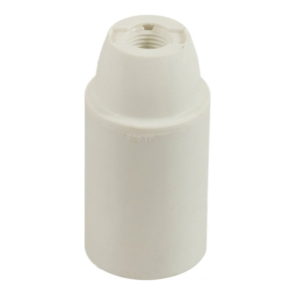 E14-Fassung aus Thermoplast — Weiß
