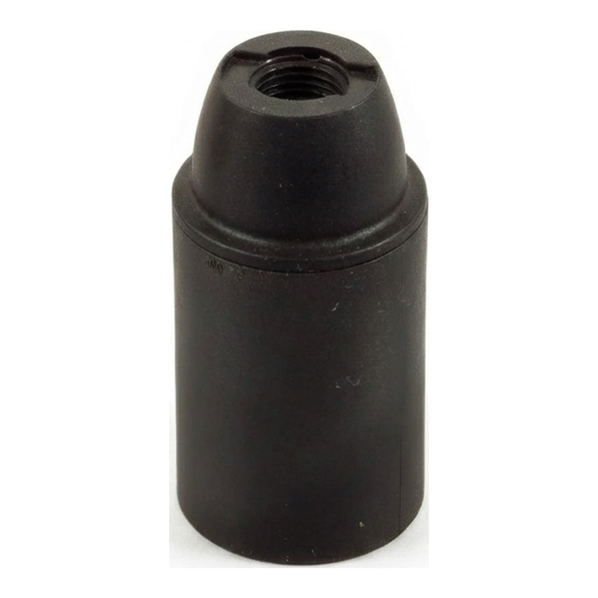 E14-Fassung aus Thermoplast — Schwarz