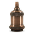E27-Fassung aus Aluminium im Vintage-Stil — Kupfer