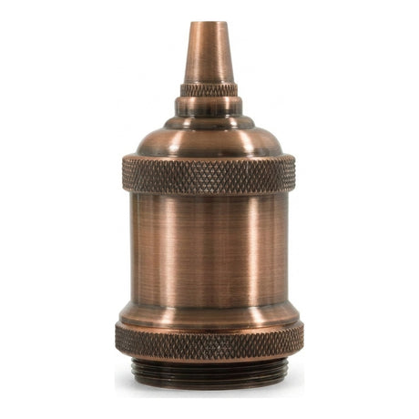 E27-Fassung aus Aluminium im Vintage-Stil — Kupfer