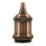E27-Fassung aus Aluminium im Vintage-Stil — Kupfer