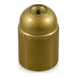 E27-Fassung aus Bakelit — Gold