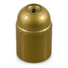 E27-Fassung aus Bakelit — Gold