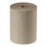 E27-Fassung aus Holz — Natur