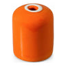 E27-Fassung aus Keramik — Orange