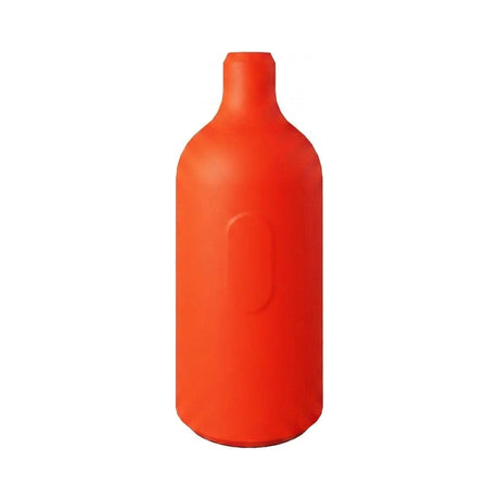 E27-Fassung aus Silikon mit Schalter — Orange