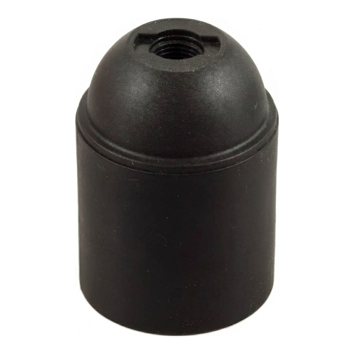 E27-Fassung aus Thermoplast — Schwarz