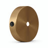 Zylindrischer Mini-Metallbaldachin mit Schalter, Ø 83 mm — Satinierte Bronze