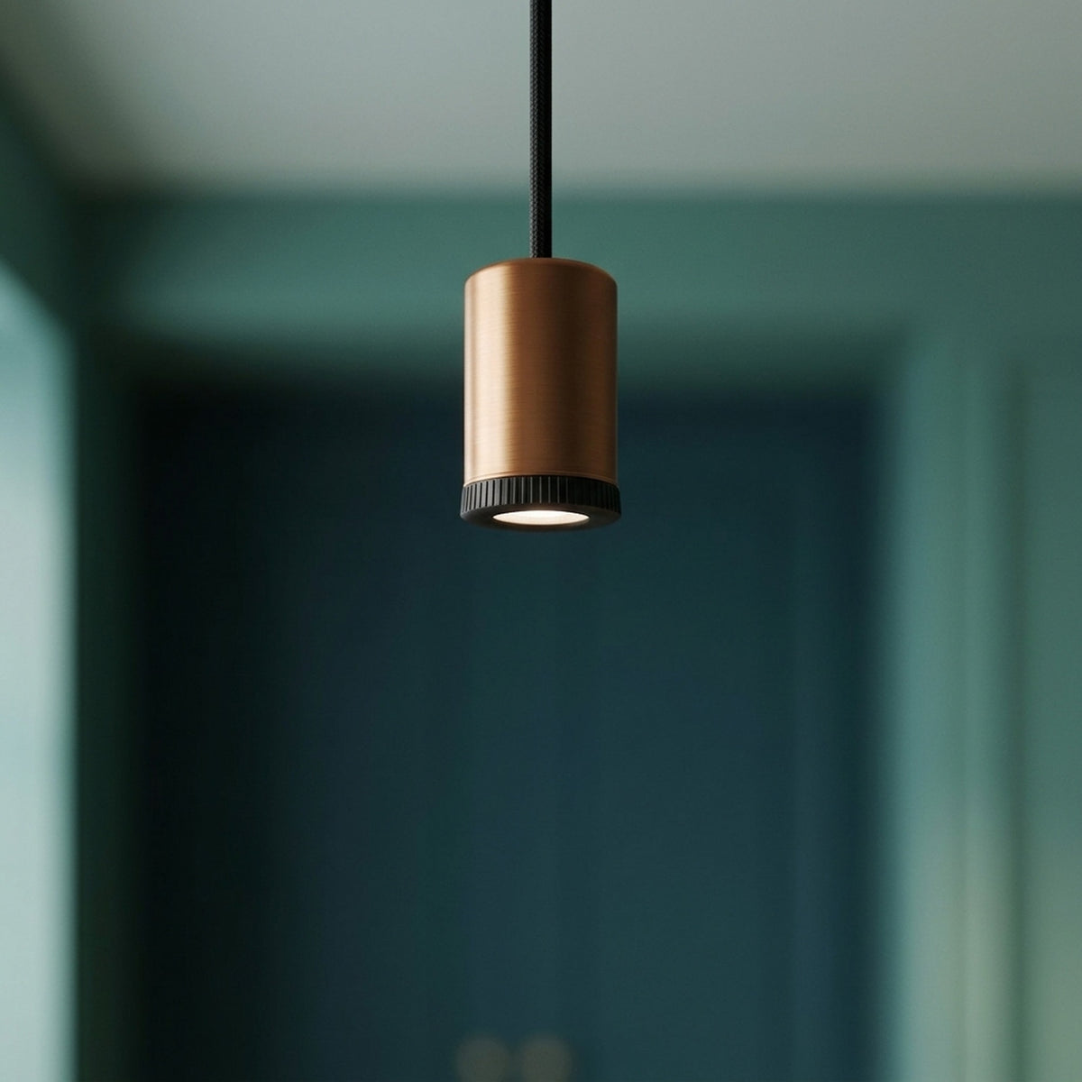 Mini-LED-Spot aus Metall Mini GU10 — Satiniertes Kupfer