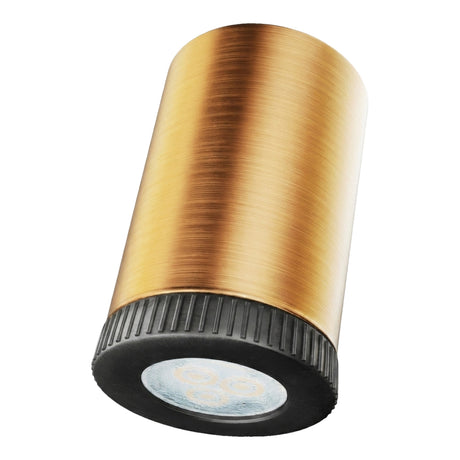 Mini-LED-Spot aus Metall Mini GU10 — Satiniertes Kupfer