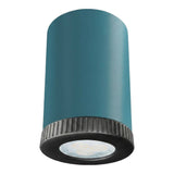 Mini-LED-Spot aus Metall Mini GU10 — Petrol