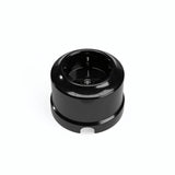 Wandsteckdose aus Porzellan — Schuko 2P+T 16 A / Schwarz