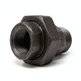Raccord fonte noire union conique Mal/Fem - photo produit fond blanc 6