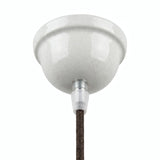 Baldachin aus glasierter Keramik — Ø 75 mm / Craquelé-Optik