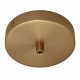 Zylindrischer Baldachin aus Metall, Ø 120 mm — Zylindrisch, Metall / Satinierte Bronze