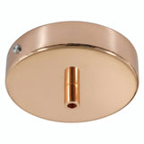 Zylindrischer Baldachin aus Metall, Ø 120 mm — Zylindrisch, Metall / Kupfer