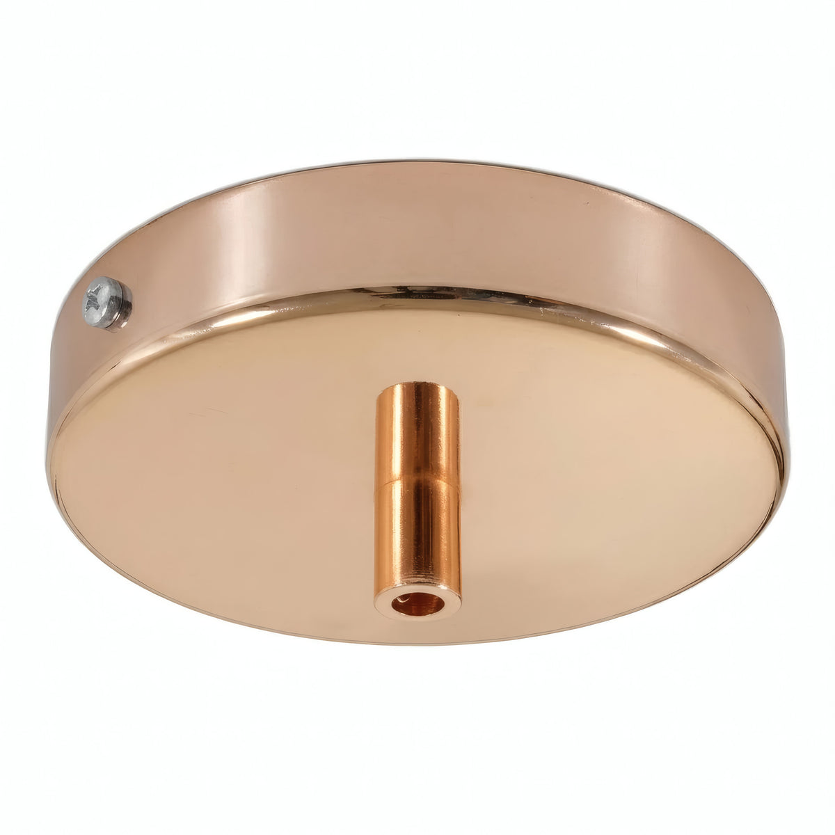 Zylindrischer Baldachin aus Metall, Ø 120 mm — Zylindrisch, Metall / Kupfer