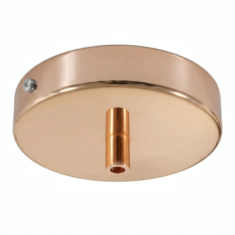 Zylindrischer Baldachin aus Metall, Ø 120 mm — Zylindrisch, Metall / Kupfer